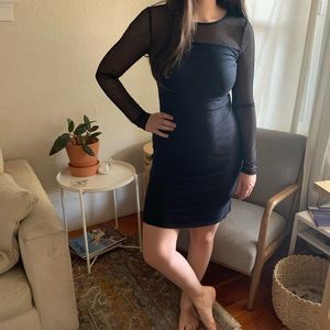 TOMMY BAHAMA Sheer Sleeve Dress